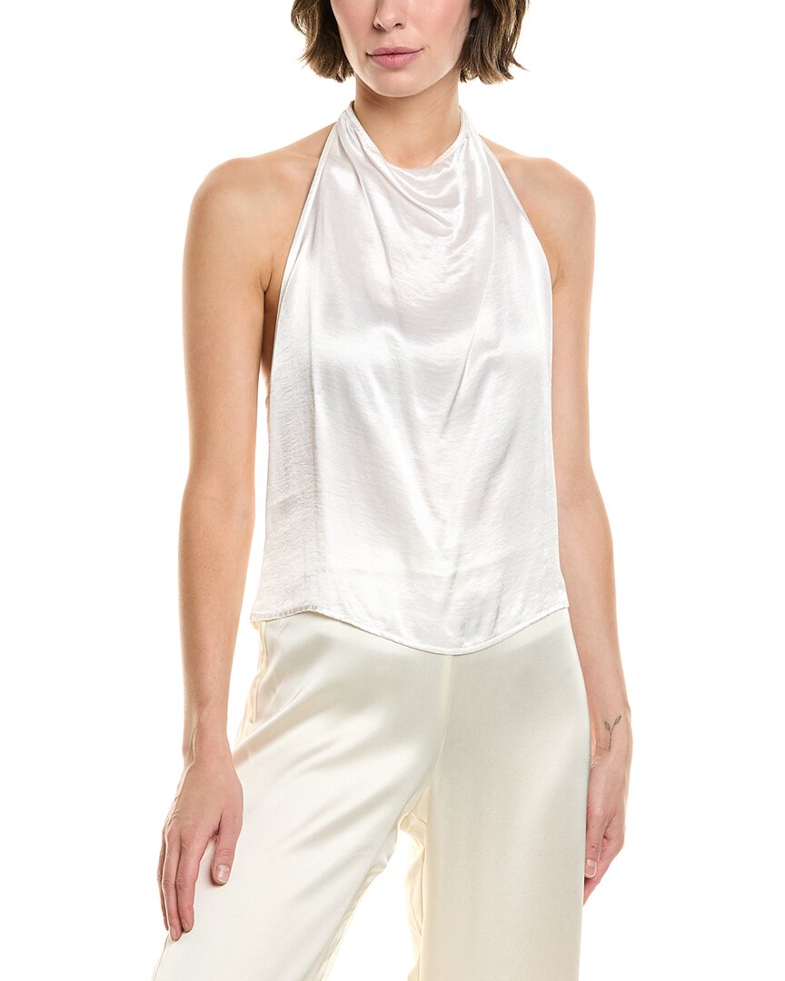 Enza Costa Satin Halter Top