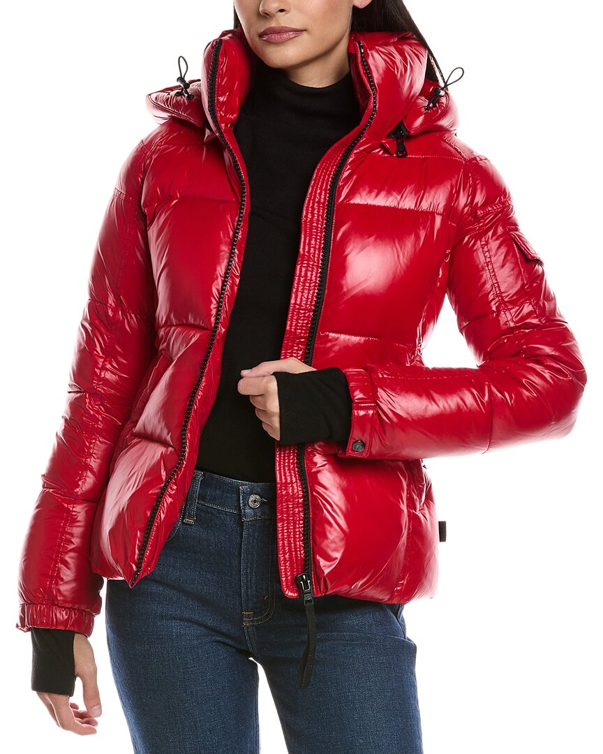 S13 Kylie Gloss Jacket In Red
