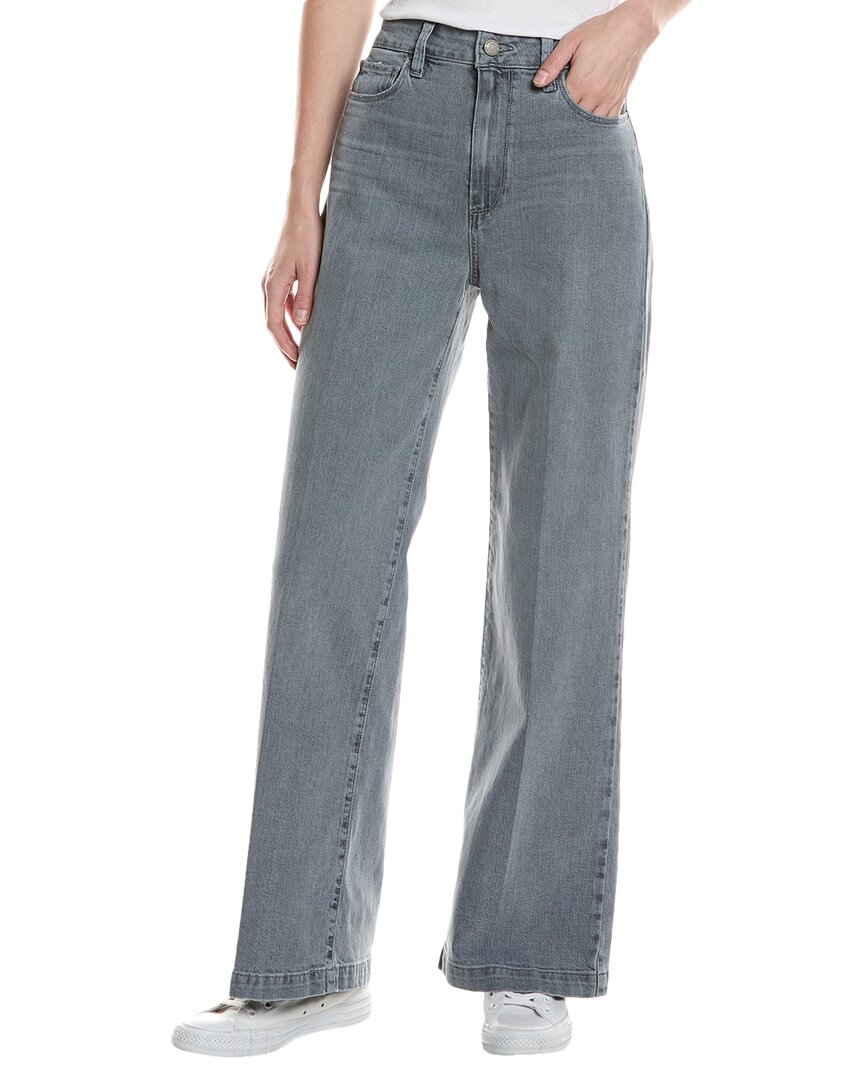 Paige Genesee Curris Grey Wide Leg Jean