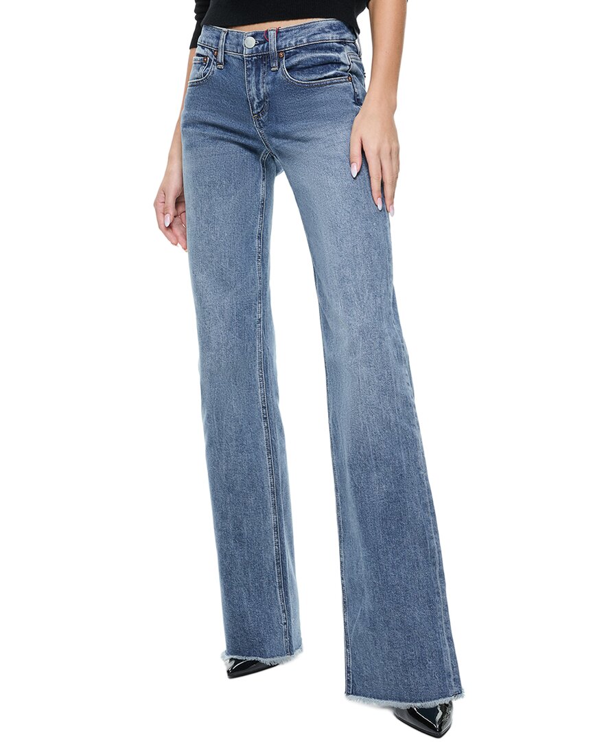 Alice And Olivia Alice + Olivia Bodie Low-rise Bootcut Jean