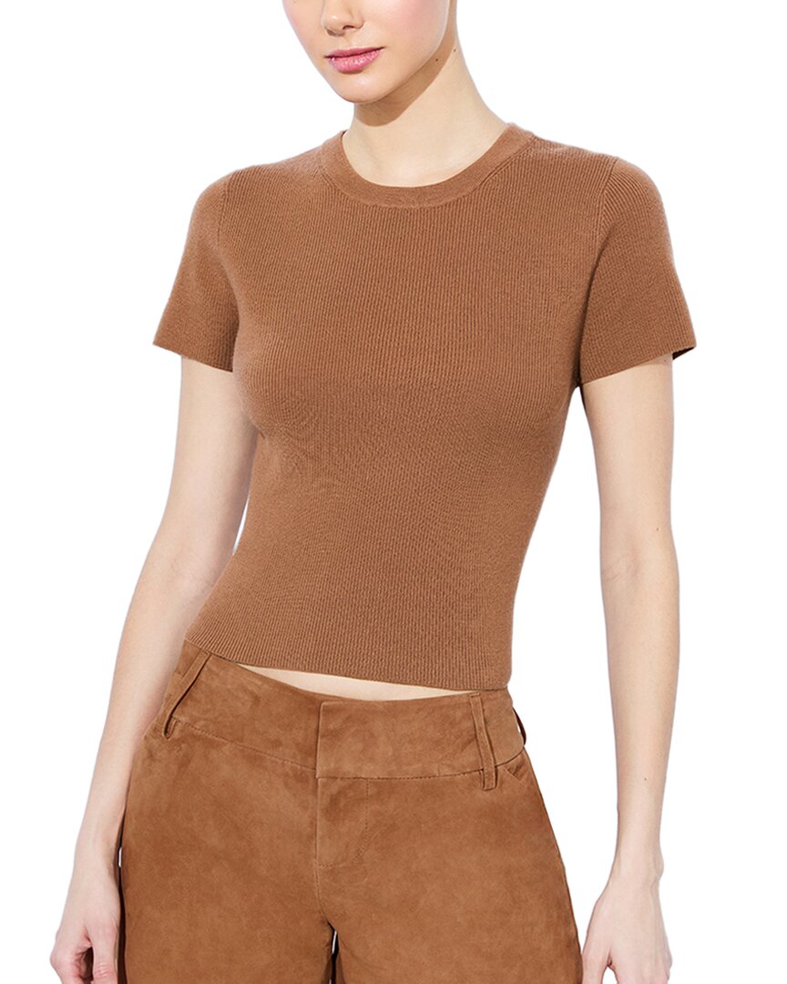 ALICE AND OLIVIA ALICE + OLIVIA CIARA WOOL-BLEND PULLOVER