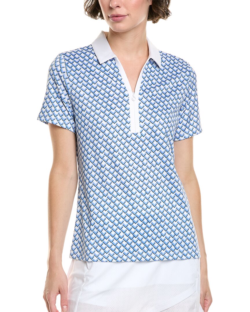 Callaway 1/4-zip Polo Shirt In Blue