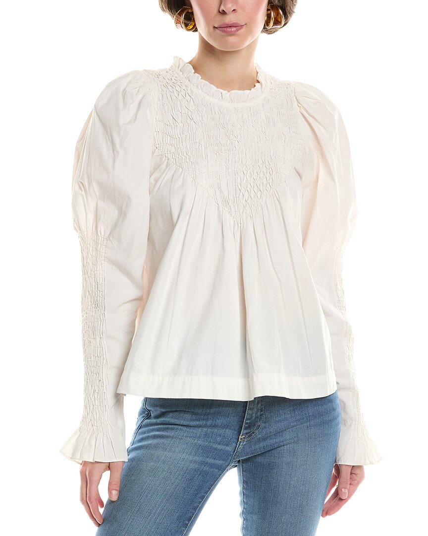Sea Ny Casey Smocked Top