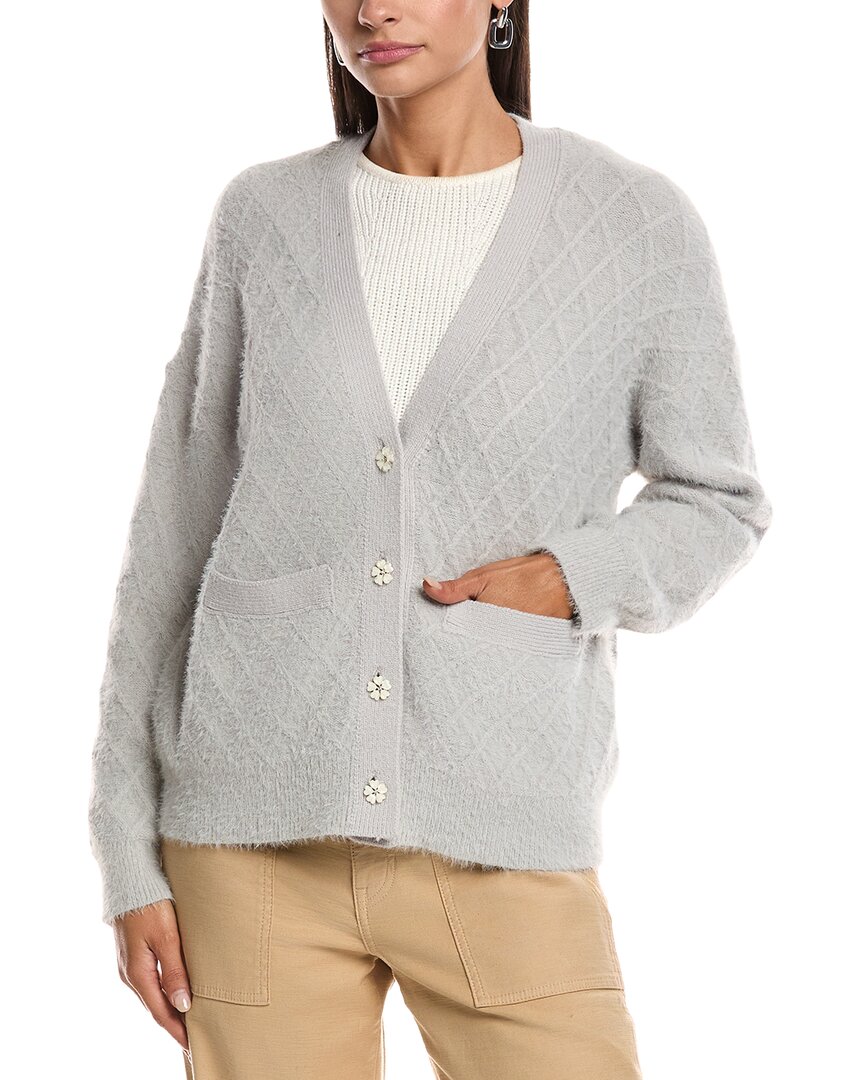 Stella + Lorenzo Cardigan In Gray