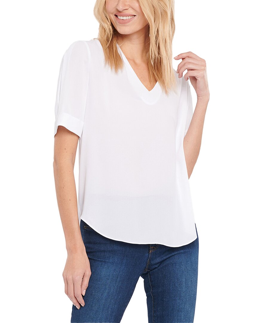 Nydj Womens V-neck Top