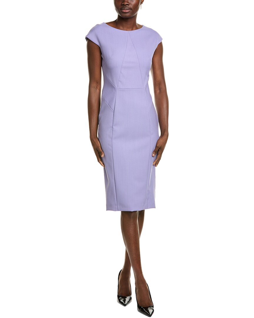 Hugo Boss Dekaliah Wool Sheath Dress