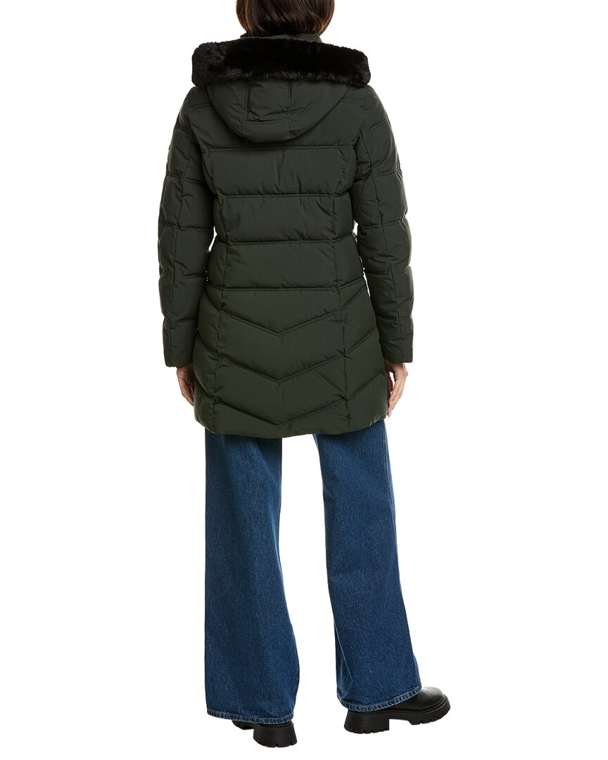 Laundry By Shelli Segal Soft Tech Jacket In Green