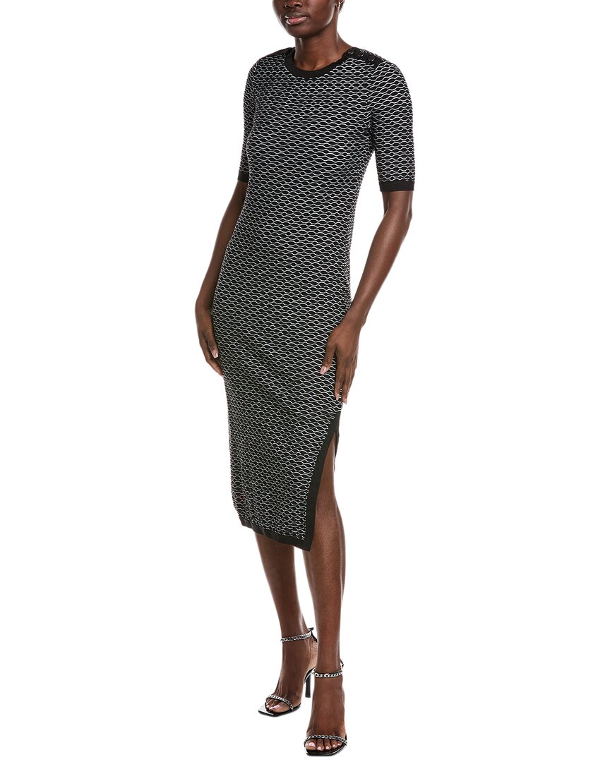Hugo Boss Etanah Maxi Dress In Black