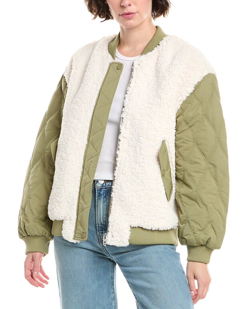 Blanknyc Blank Nyc Top Tier Coat In Green