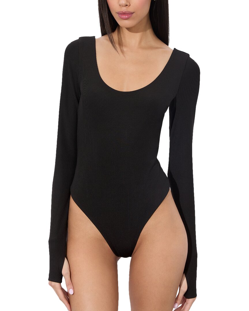 Alice And Olivia Delaina Crop Top In Black