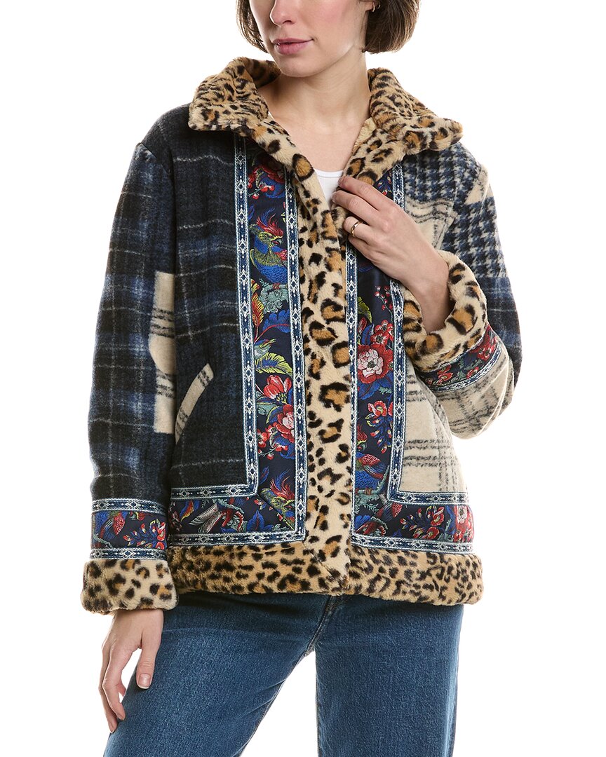 Johnny Was Becks Plaid Reversible Jacket In Multi