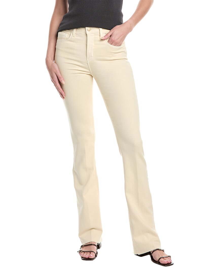L Agence L'agence Ruth High-rise Straight Creme Brulee Jean