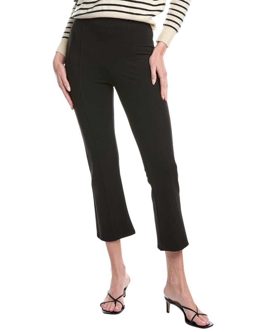 L Agence L'agence Kayden High-rise Pull-on Kick Flare Pant In Black