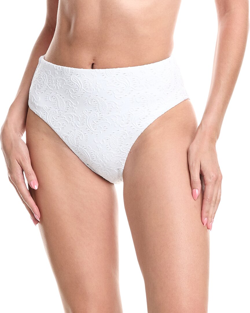 Sea Level Australia Interlace Retro High-waist Bikini Bottom