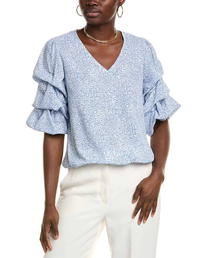 Vince Camuto Lantern Sleeve Top