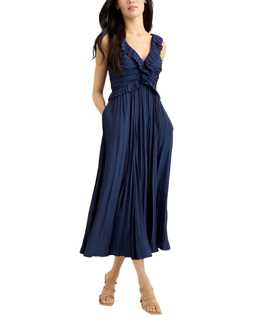 Cinq À Sept Cinq A Sept Calloway Ruffled Midi Dress
