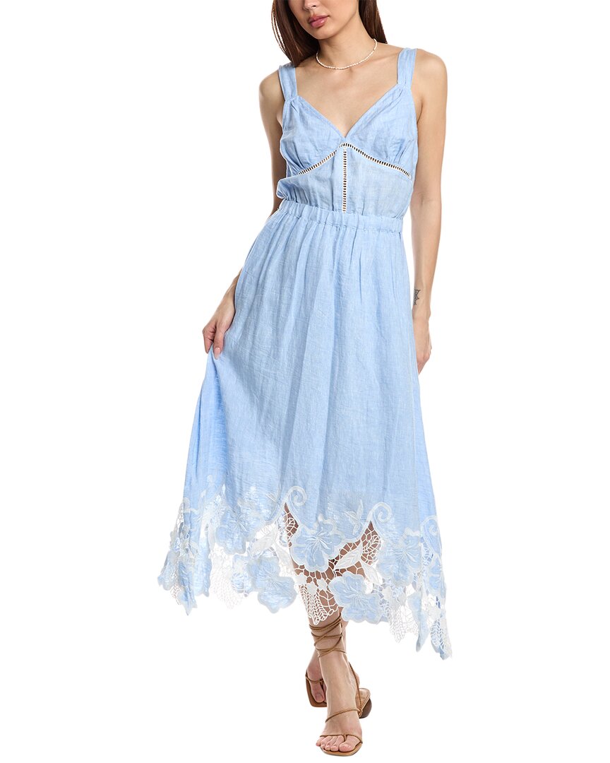 Ramy Brook Aubriella Linen Maxi Dress