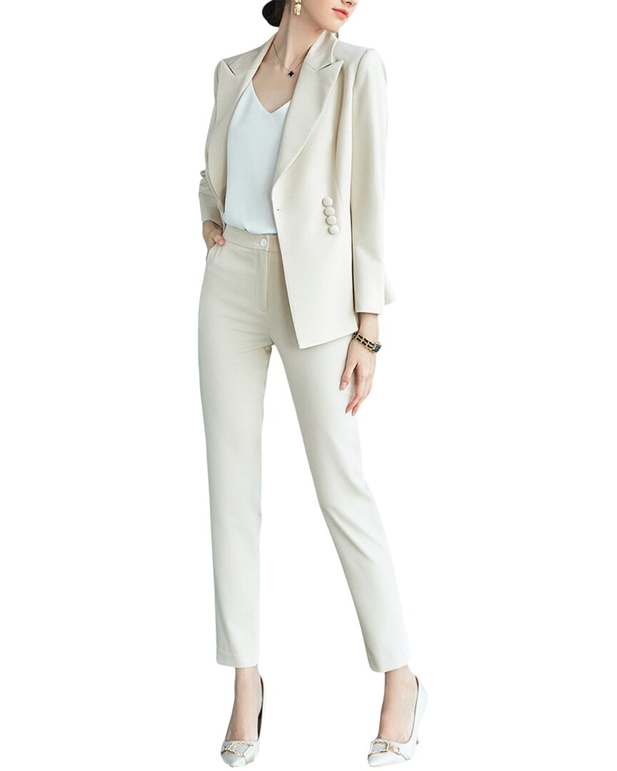Multi Anette 2pc Blazer & Pant Set
