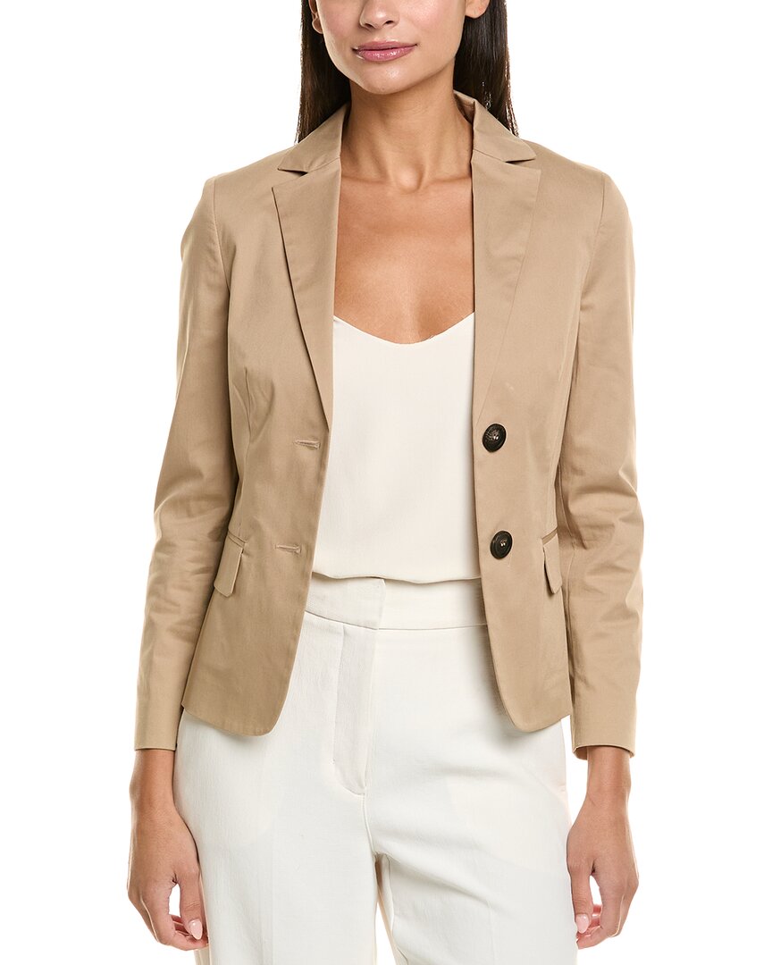 Peserico Giacca Blazer In Neutral