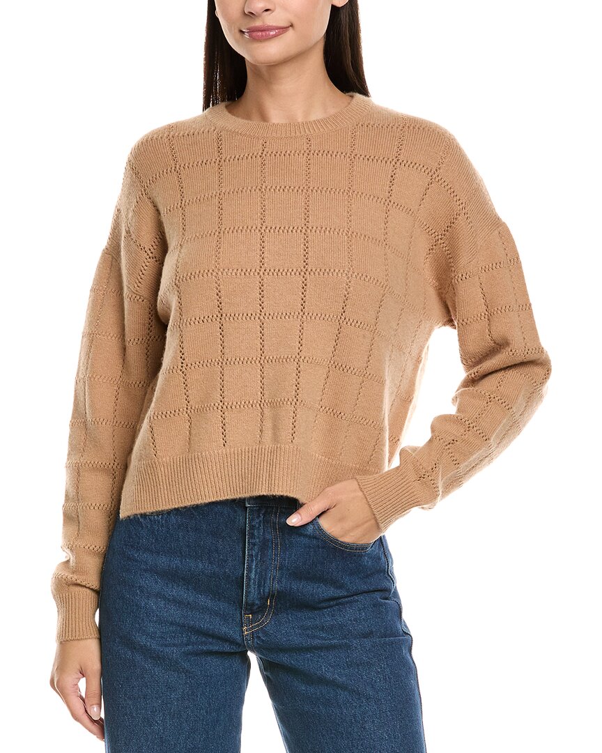 Naadam Wool & Cashmere-blend Sweater In Brown