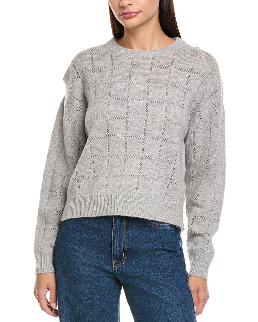 Naadam Wool & Cashmere-blend Sweater In Gray