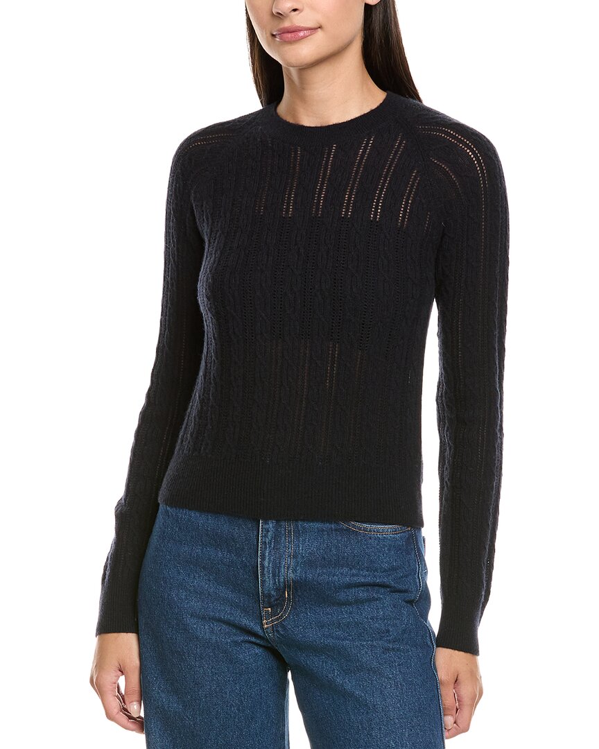 Naadam Wool & Cashmere-blend Sweater In Black