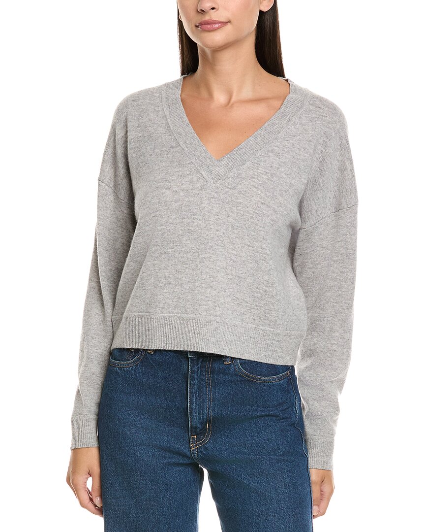 Naadam Wool & Cashmere-blend Sweater In Gray