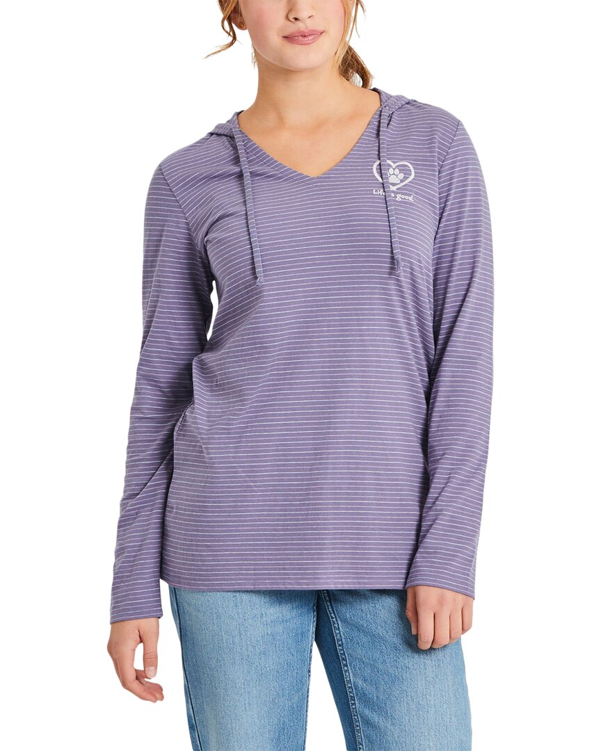 Life Is Good ® Crusher Hooded T-shirt