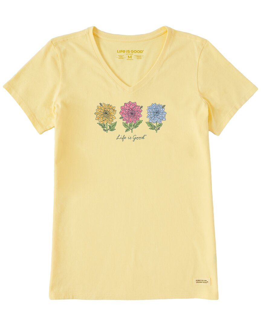 Life Is Good Crusher-lite V-neck T-shirt