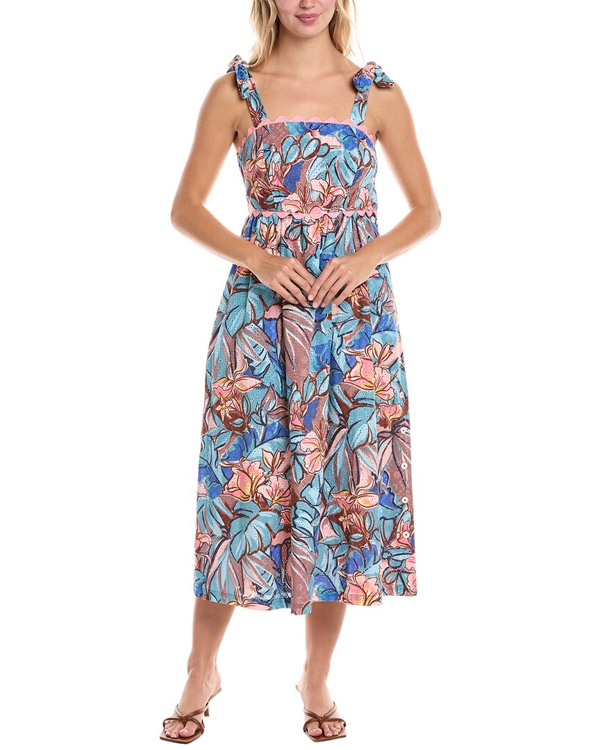 Tori Richard Express Yourself Helena Dress In Multi