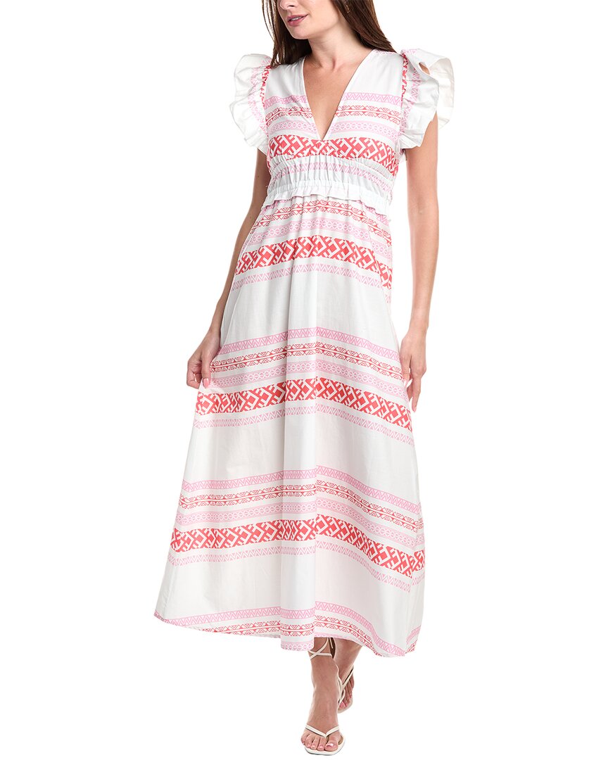 Sail To Sable Midi Dress In Multi