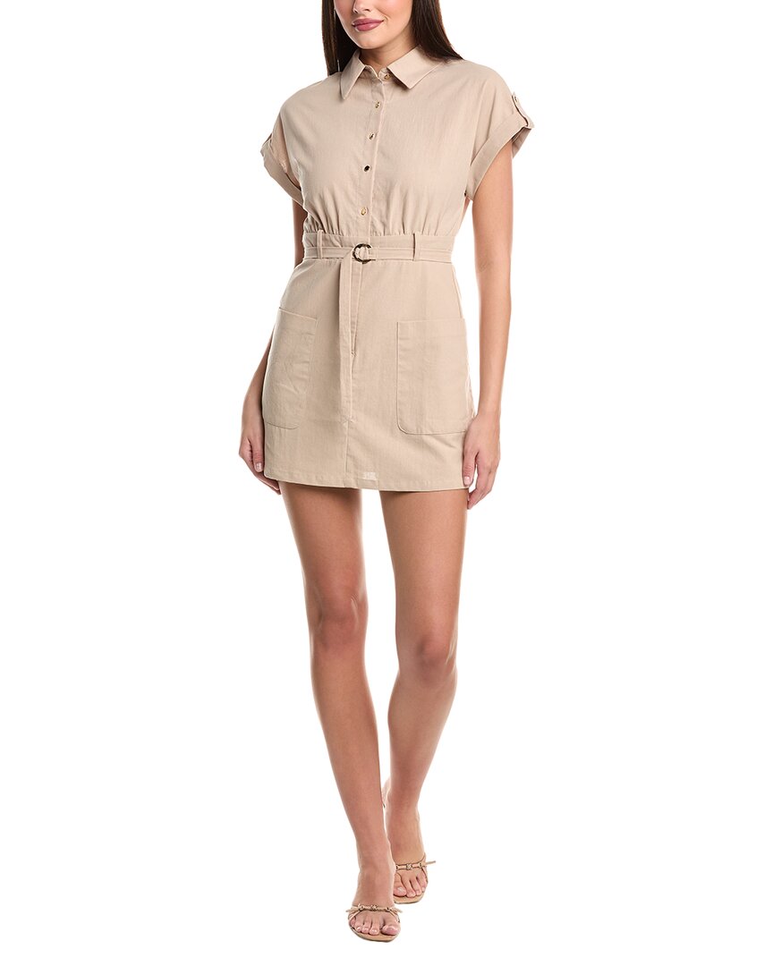 To My Lovers Shirtdress In Brown