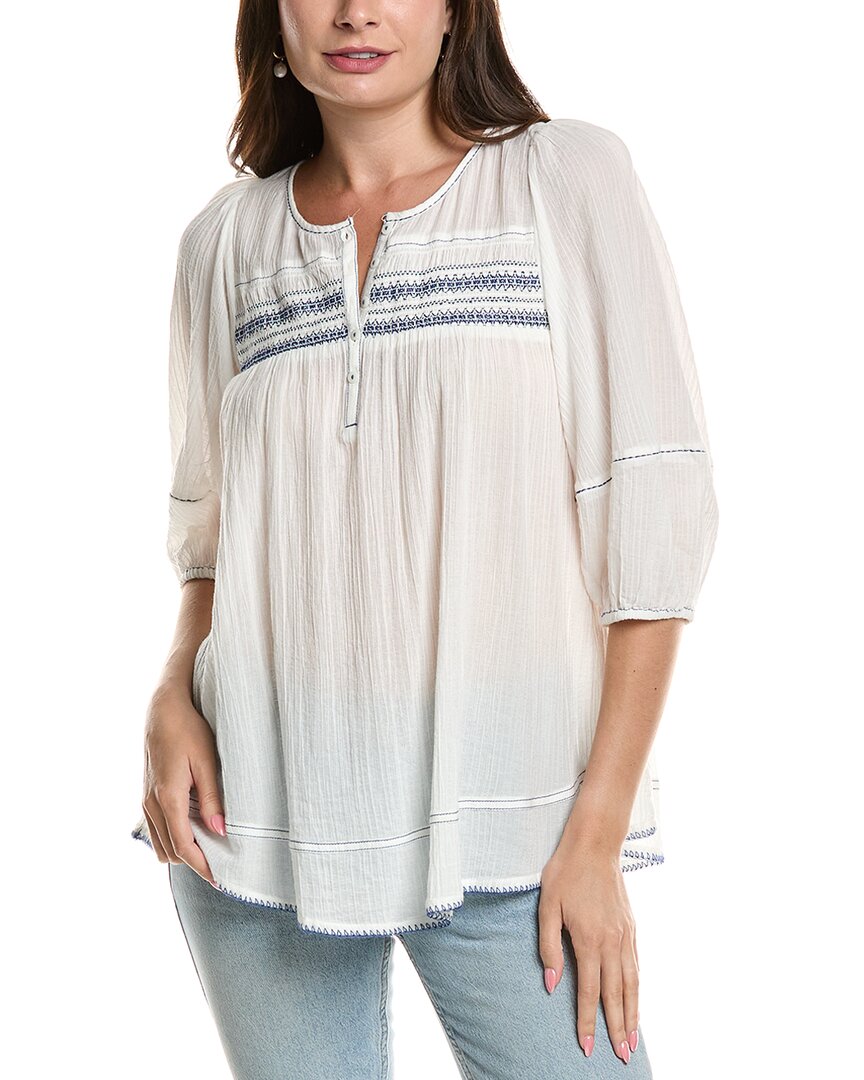 Shop Free People Dylan Smocked Tunic