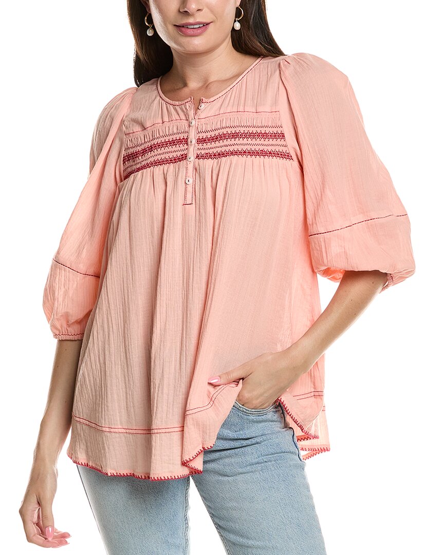 Free People Dylan Smocked Tunic