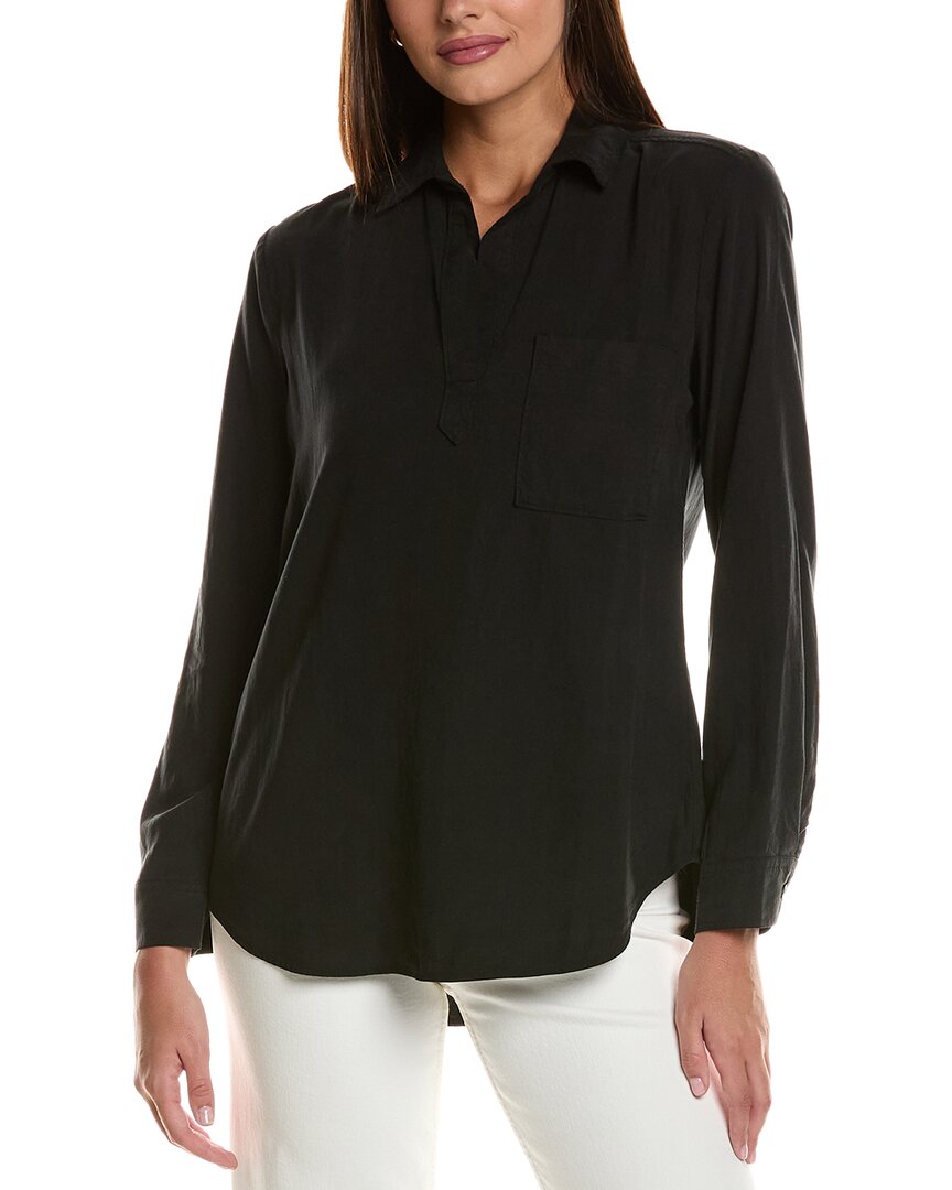 Bella Dahl Pullover Tunic In Black