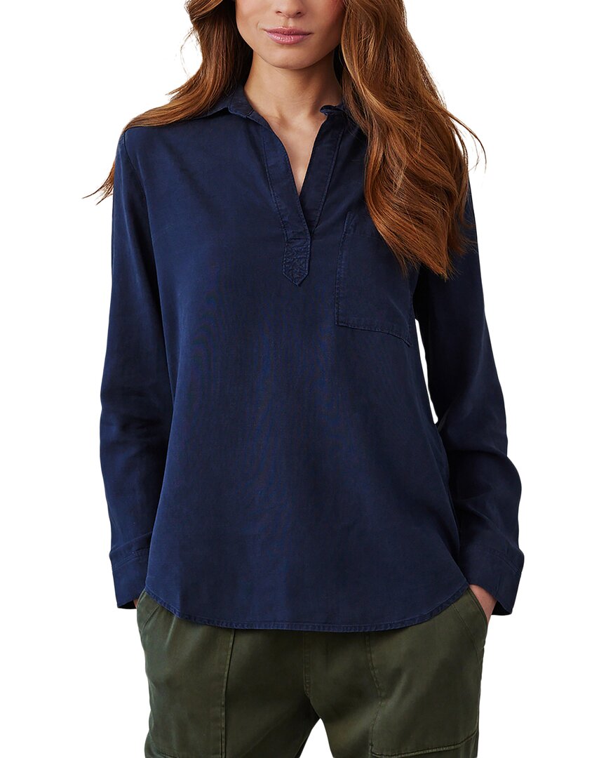 Bella Dahl Pullover Tunic In Blue