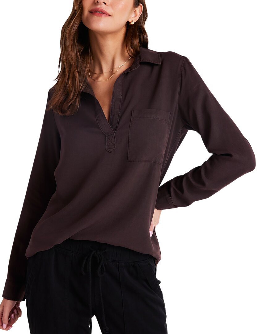 Bella Dahl Pullover Tunic In Black