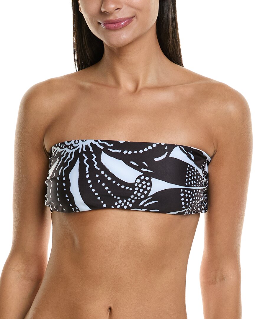 Mara Hoffman Abigail Bikini Top In Black