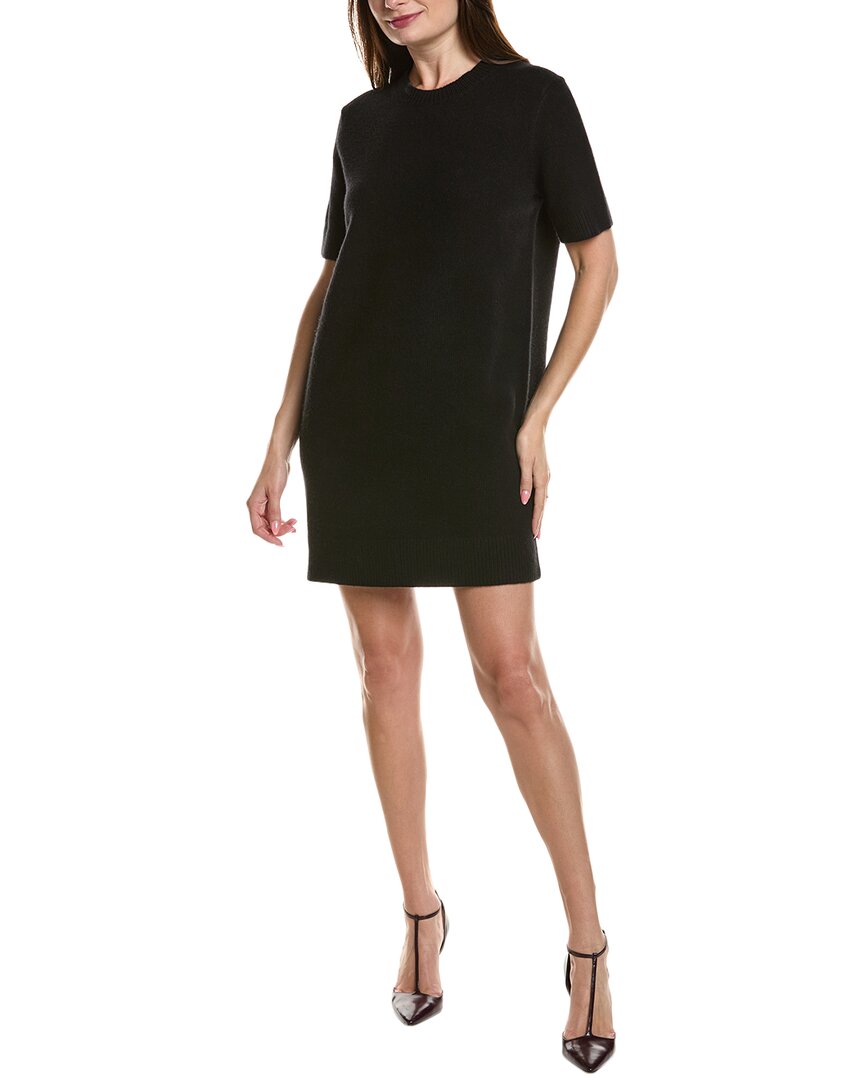 Michael Kors Collection Cashmere T-shirt Dress In Black