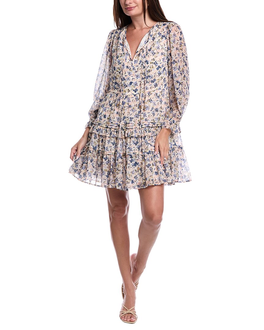 Sam Edelman Savana Tiered Easy Dress In Pink
