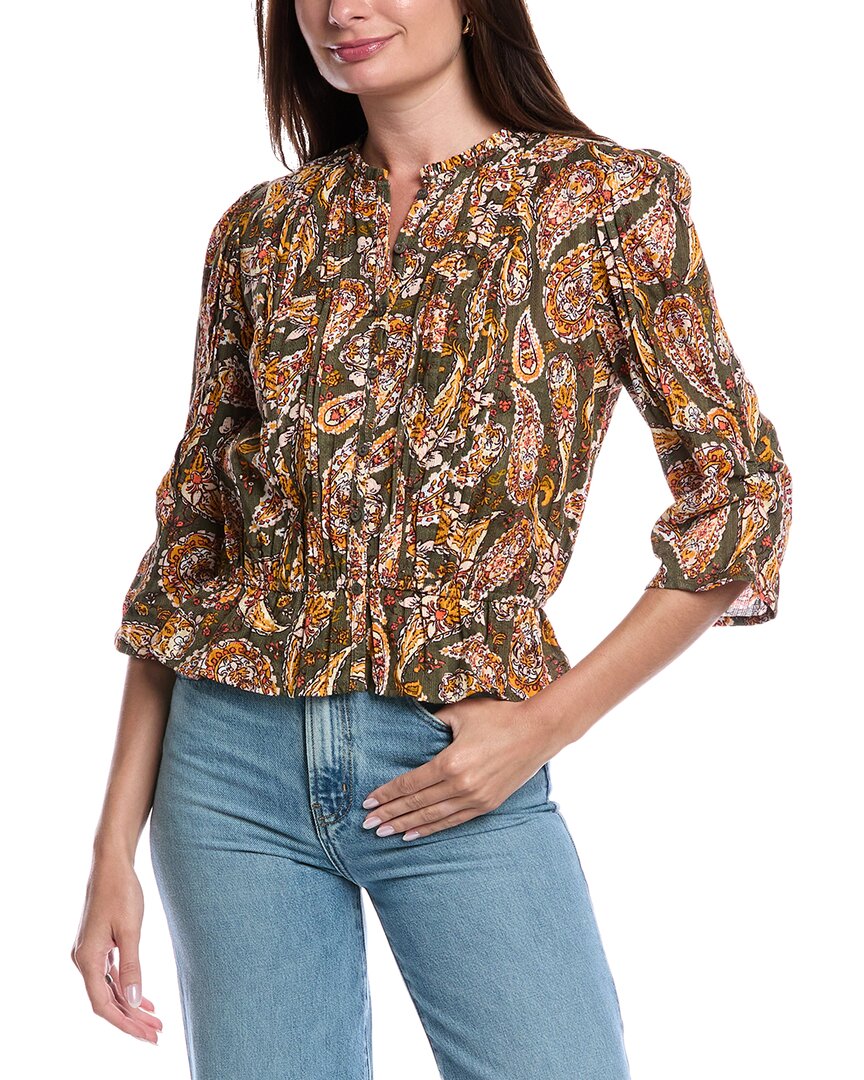 Sam Edelman Scarlette Blouse In Multi