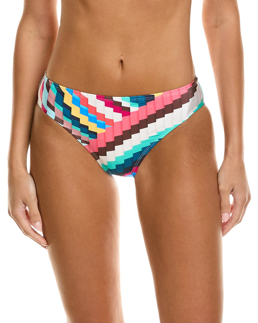 La Blanca Slice Hipster Bikini Bottoms In Multi