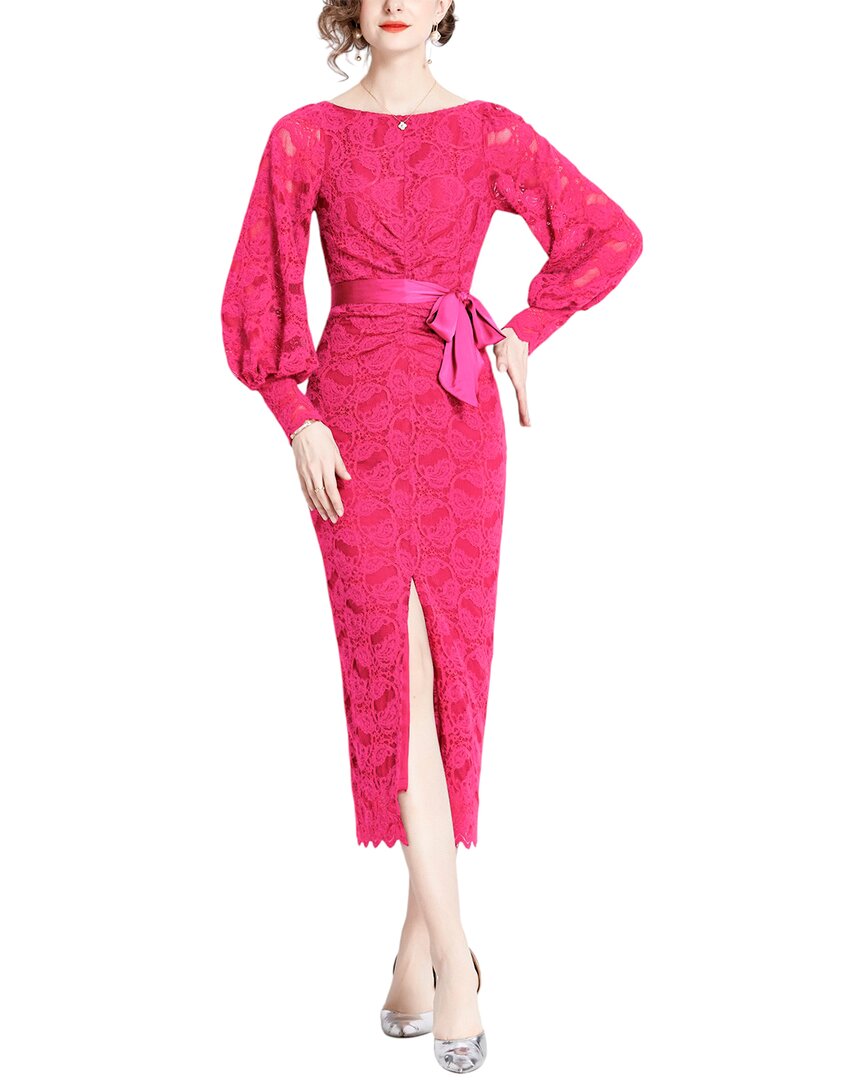 Elaine Dress In Pink