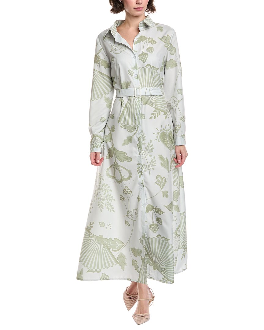 Hl Affair Maxi Dress In Multi