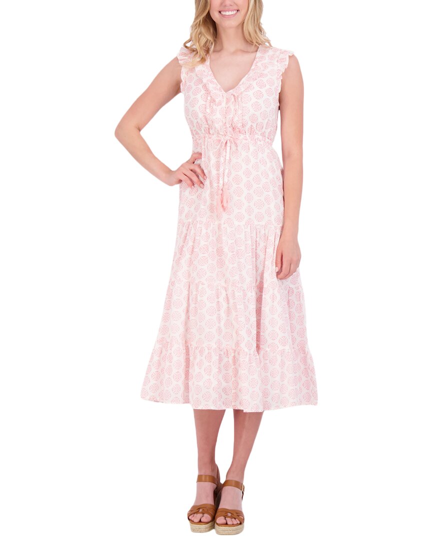 Mer St. Barth Giselle Maxi Dress In Pink