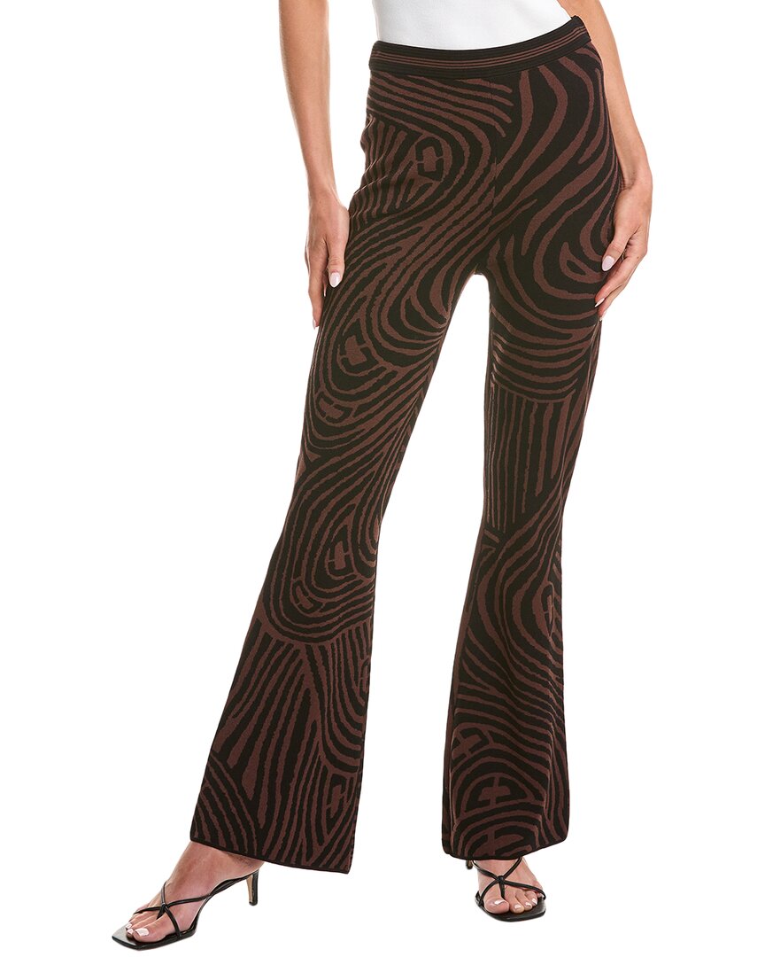 Diane Von Furstenberg Wynn Jacquard Pant In Multi