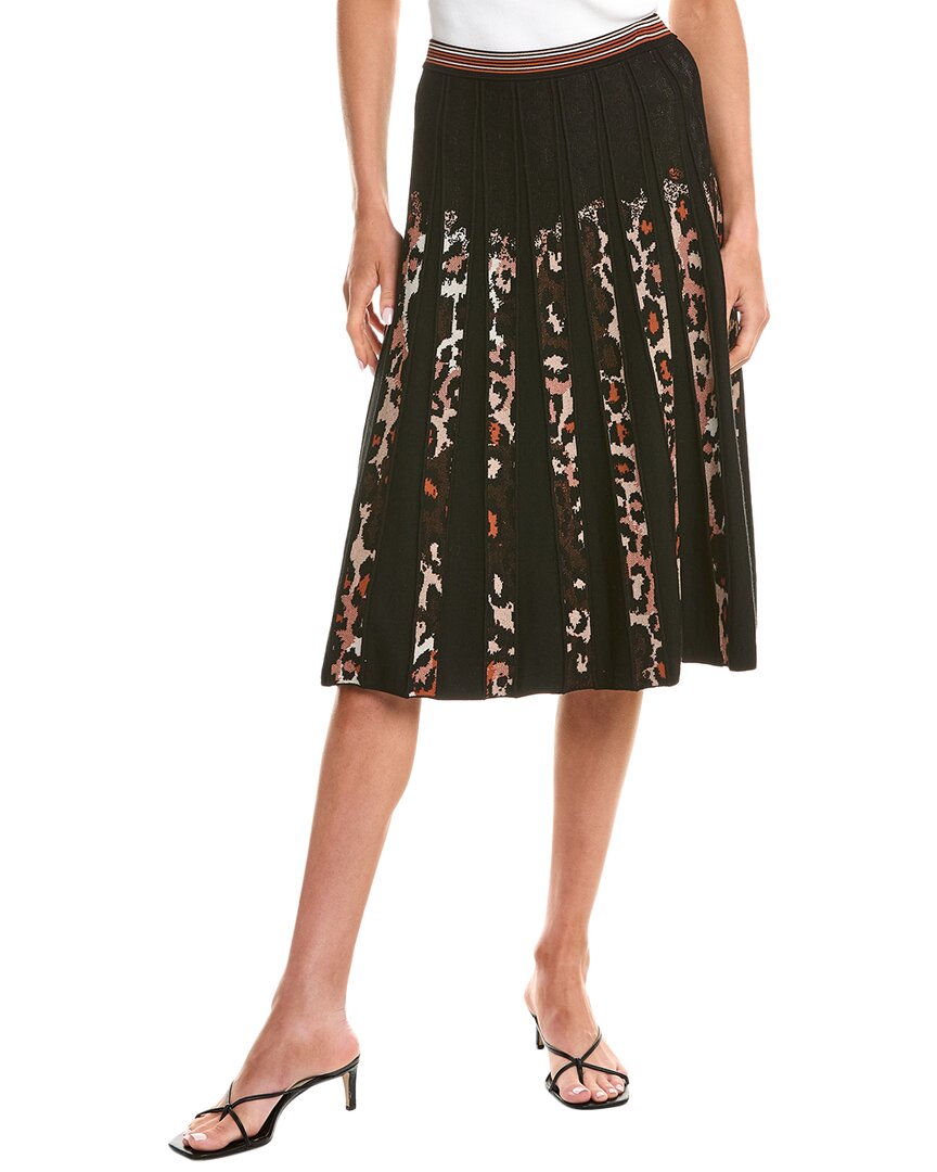 Diane Von Furstenberg Hutch Wool-blend Skirt In Black