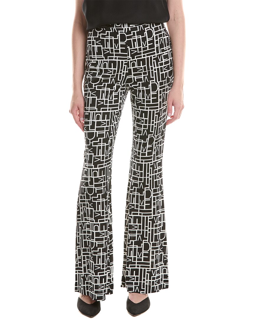 Diane Von Furstenberg Brooklyn Printed Jersey Trousers In Multi