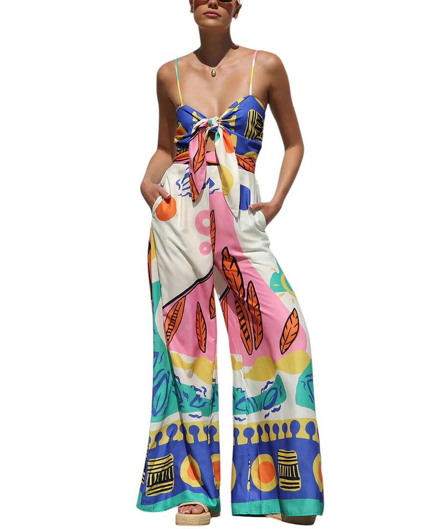 Oloey Jumpsuit In Multicolor