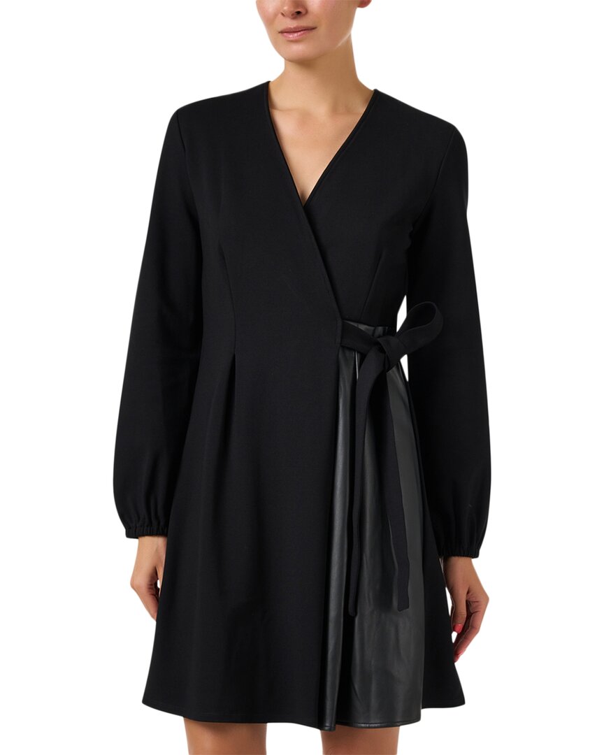 Weekend Max Mara Centre A-line Mini Dress In Black